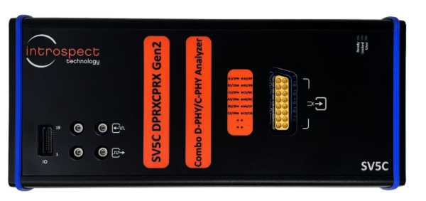 Introspect Technology SV5C-DPRXCPRX Gen2 MIPI D-PHY/C-PHYアナライザ